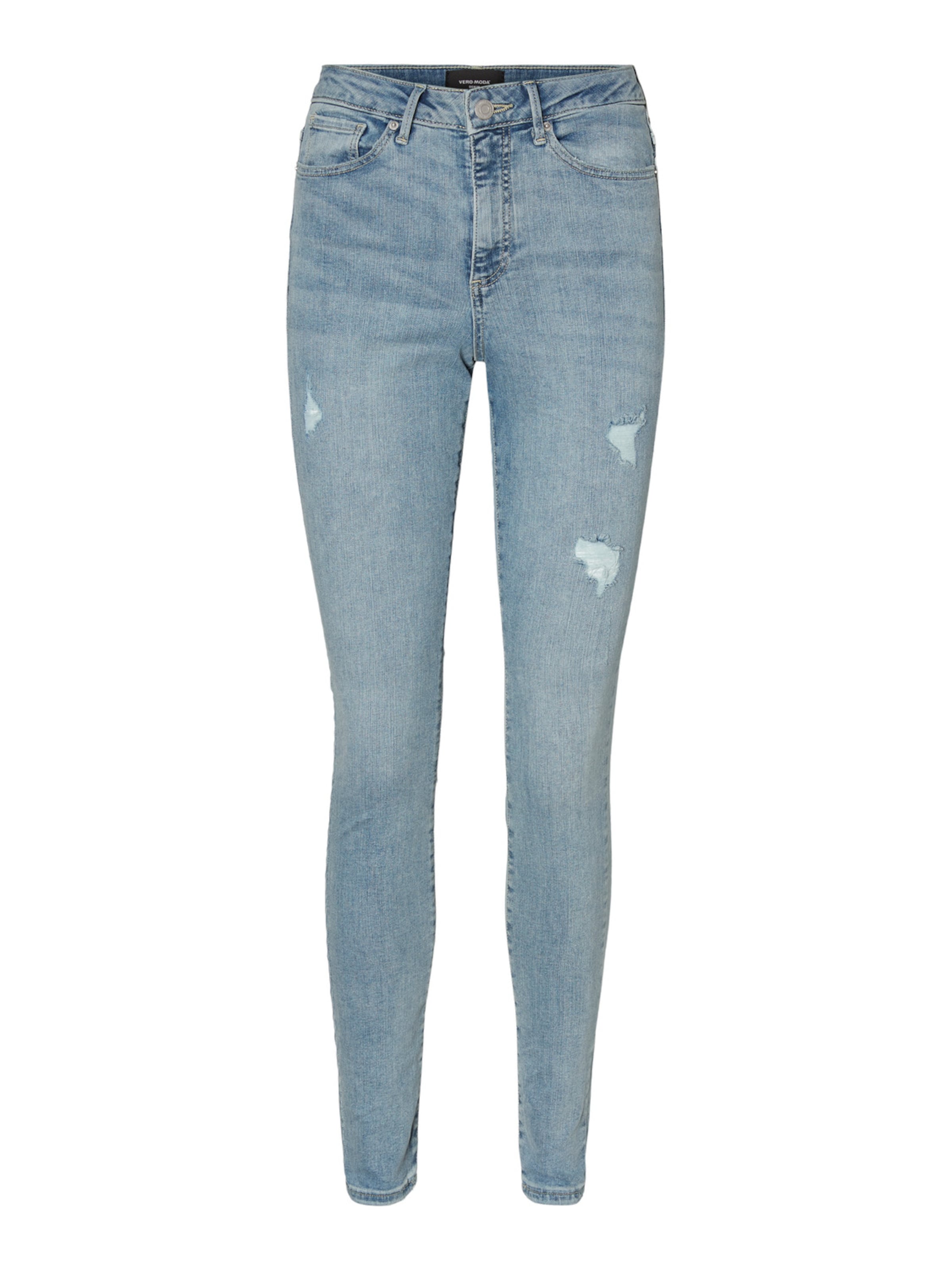 Skinny Jean 'Sophia' VERO MODA en bleu : devant
