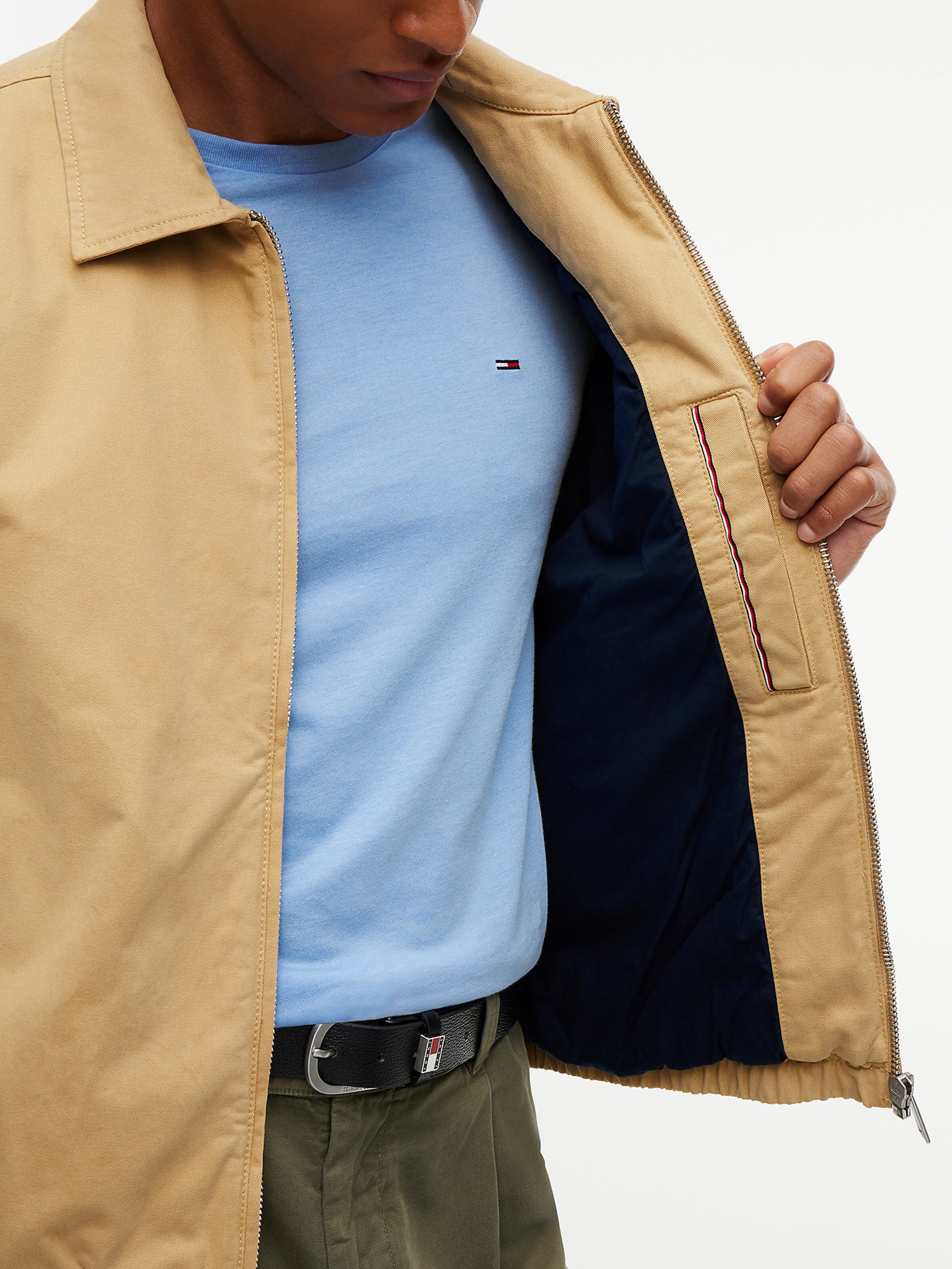 Veste mi-saison Tommy Jeans en beige