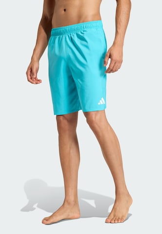ADIDAS SPORTSWEAR Board Shorts in Blue: front