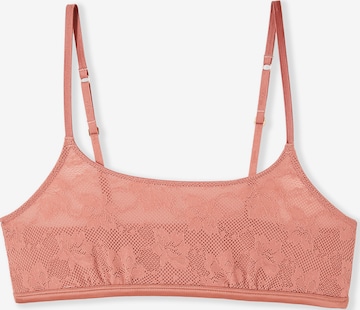 Bustier Soutien-gorge 'Pure Dentelle' ETAM en rose : devant