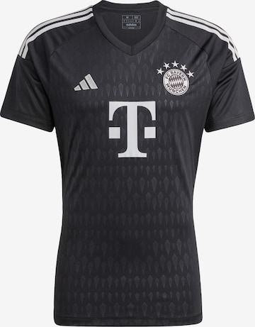 ADIDAS PERFORMANCE Jersey 'FC Bayern München 23/24' in Black: front