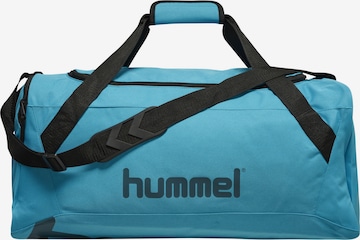Hummel Sporttas in Blauw: voorkant