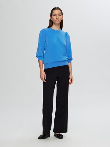 SELECTED FEMME Sweatshirt 'Tenny' in Blau