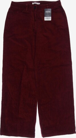 hessnatur Pants in S in Red: front