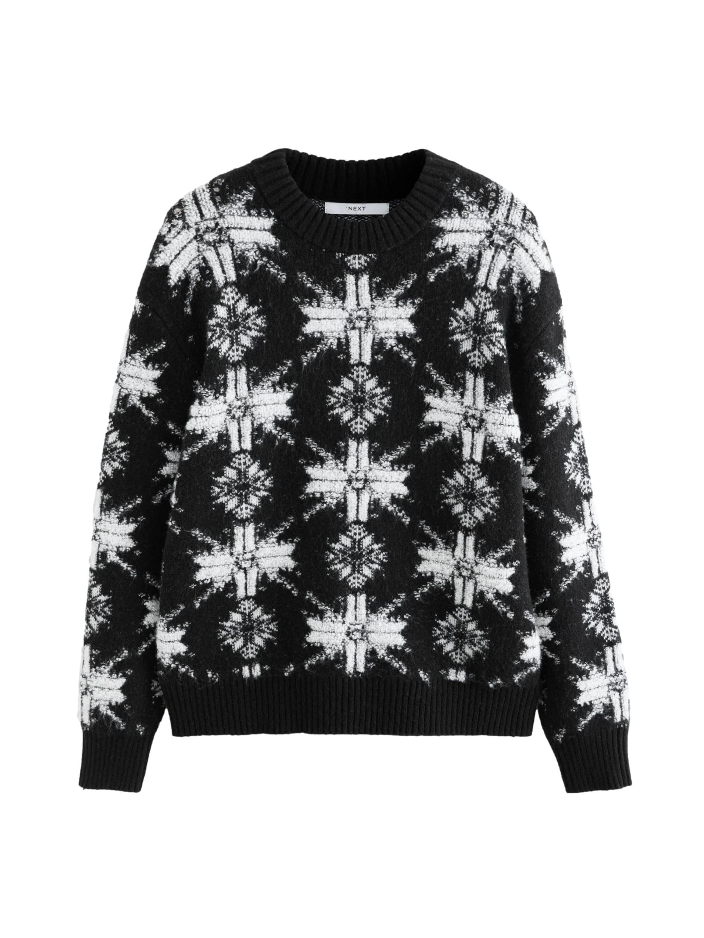 Next Πουλόβερ σε μαύρο: μπροστά