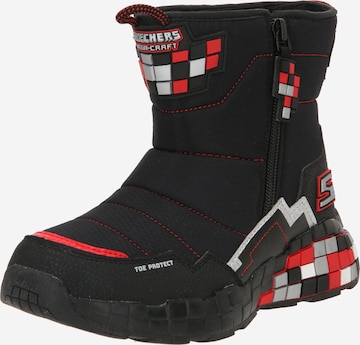 Skechers Kids Snowboots in Schwarz: predná strana