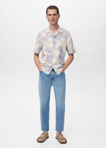 MANGO MAN Comfort Fit Hemd noe in Grau