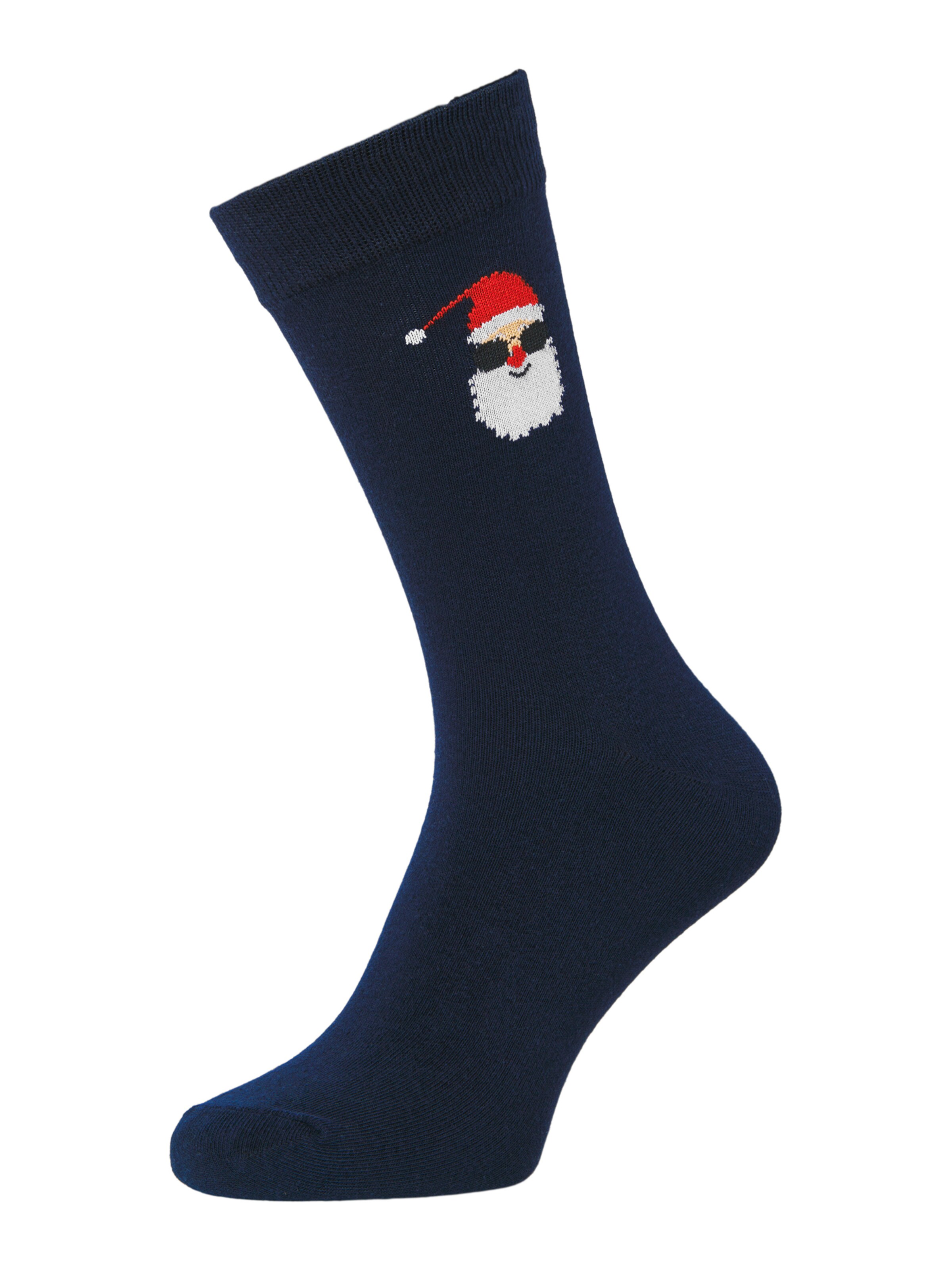 Jack & Jones Plus Boxer shorts 'JACSANTA TREES' in Blue