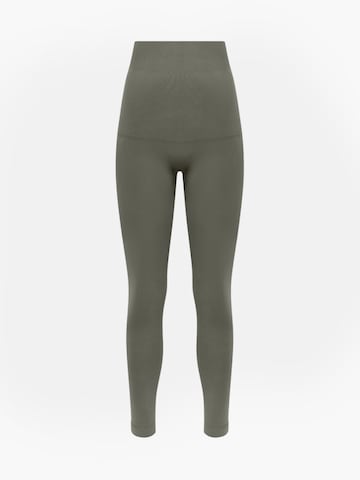 cfab (formerly creamy fabrics) Shapingbyxa 'Seamless Shaping Leggings' i grön: framsida