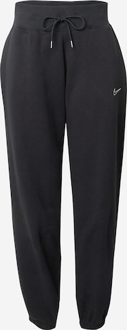 Effilé Pantalon Nike Sportswear en noir : devant