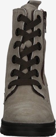 ARA Lace-Up Ankle Boots in Grey