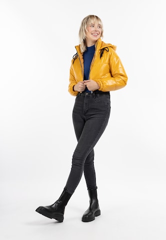 MYMO - Casaco de inverno em amarelo