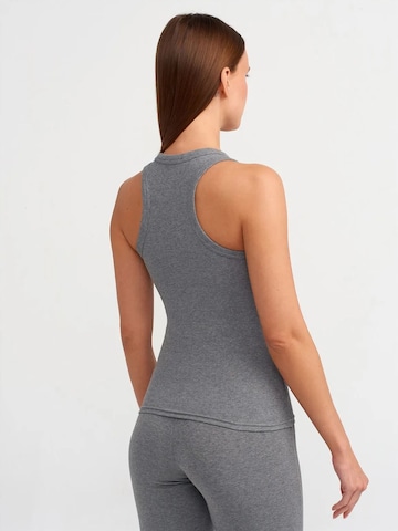 Dilvin Blouse in Grey
