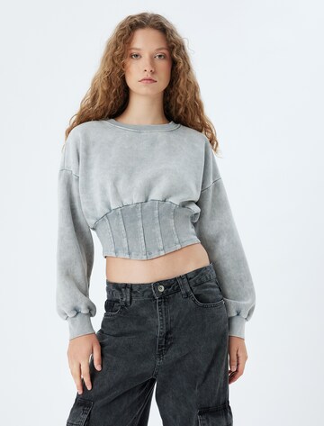 Koton Sweatshirt in Grey: front