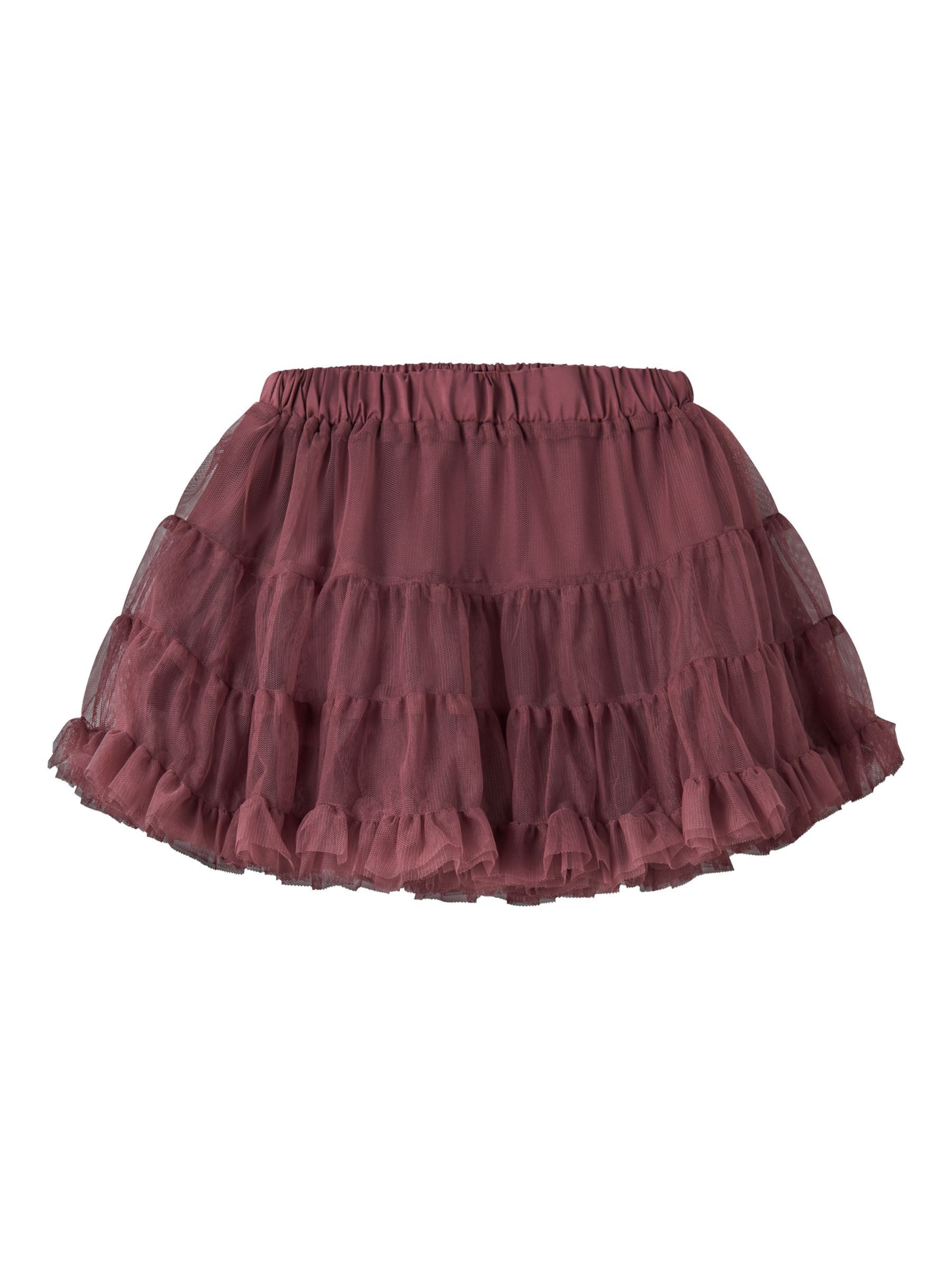 NAME IT Skirt in Red: front