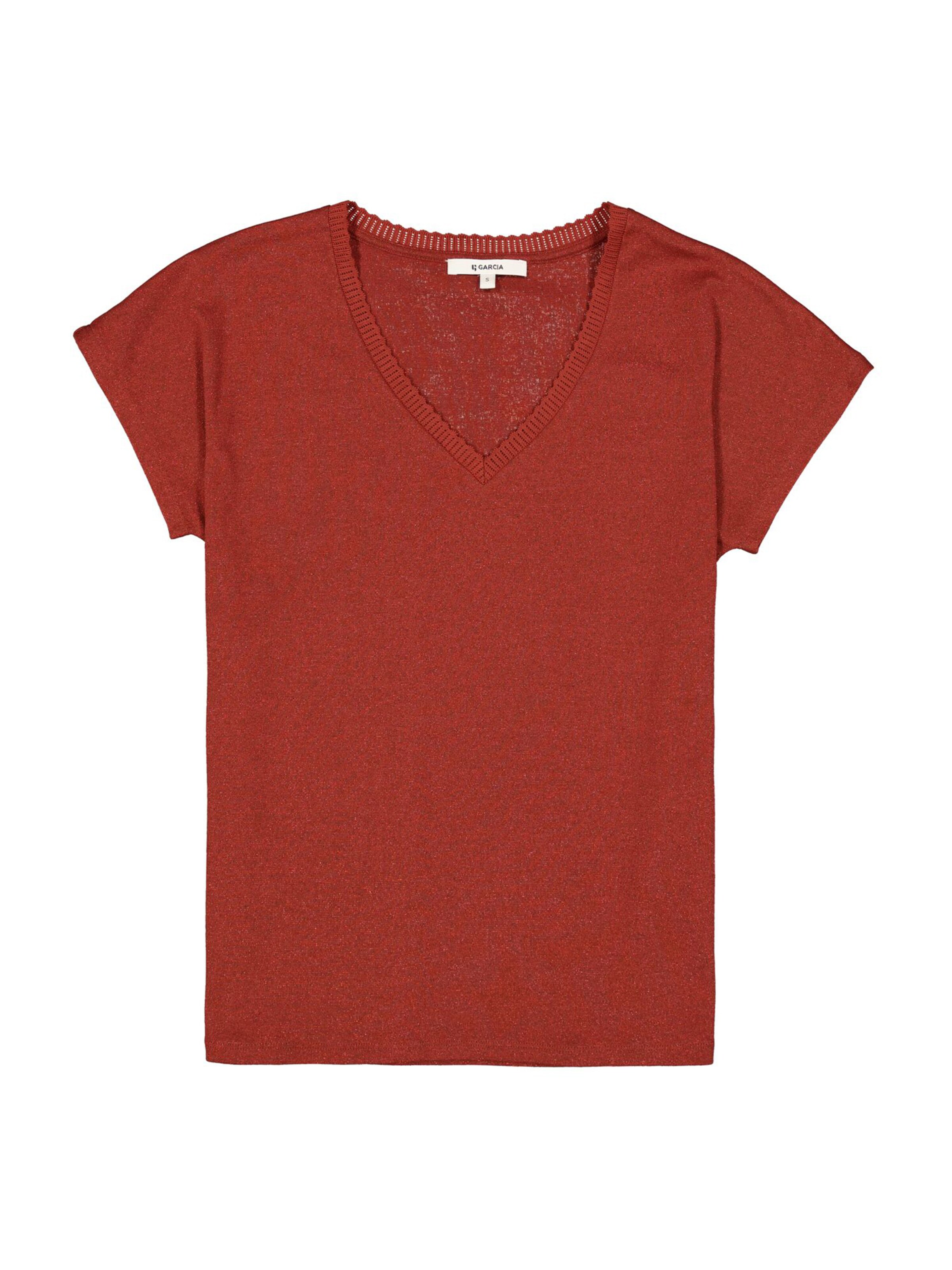 GARCIA T-Shirt in Braun: Vorderseite