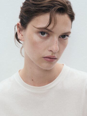 MANGO T-Shirt 'MOLLY' in Weiß