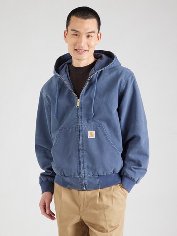 Carhartt WIP Sweatjacka i blå: framsida