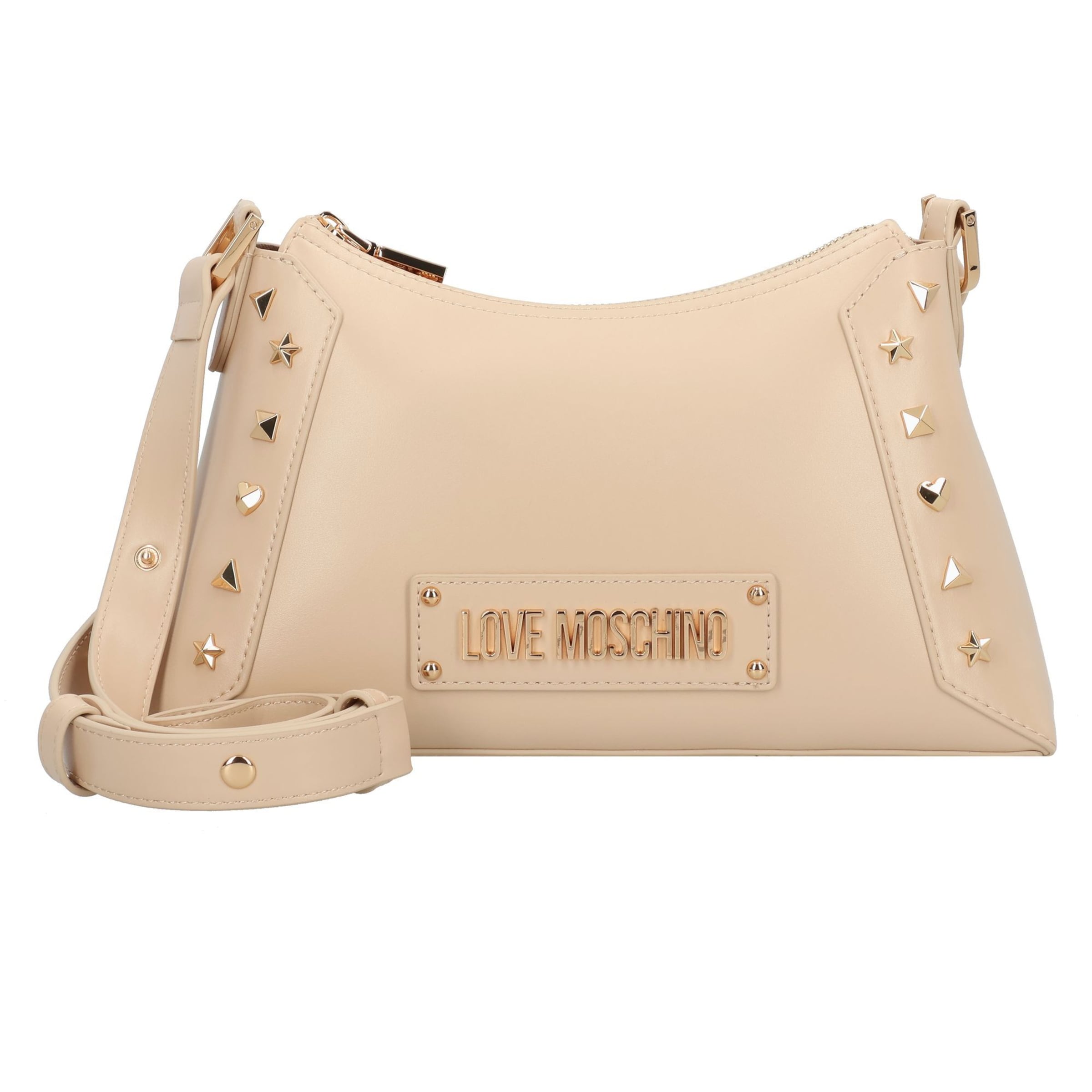 Borsa a tracolla di Love Moschino in beige