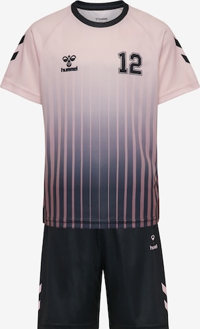 Hummel Set in Pink: front
