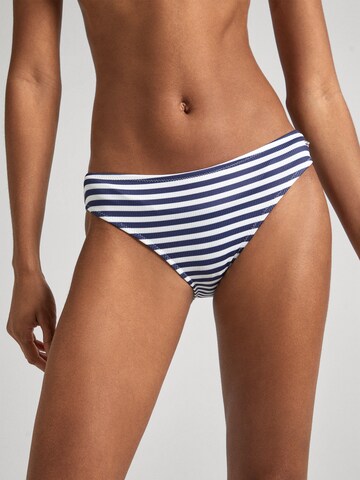 Pepe Jeans Bikini Bottoms in Blue: front