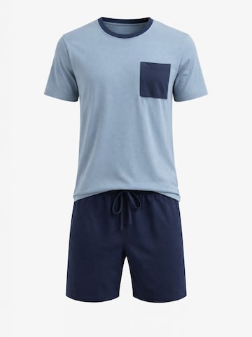 Pyjama court 'Pantoneclo Men’s Nightwear Set' PANTONECLO en bleu : devant