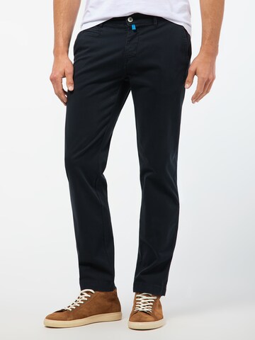 PIERRE CARDIN Regular Broek 'Lyon' in Blauw: voorkant