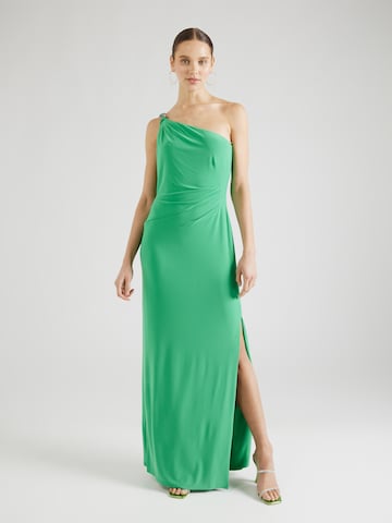 Lauren Ralph Lauren Společenské šaty 'Bellina' – zelená: přední strana