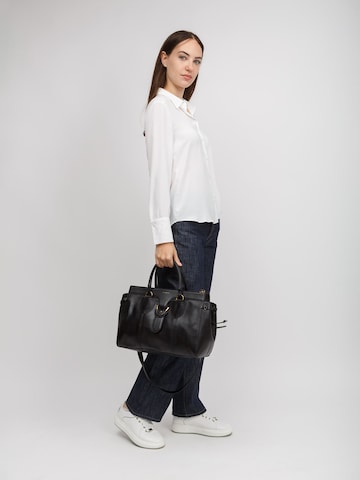 Coccinelle - Bolso de mano 'York Vintage' en negro: frente