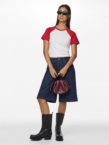 PIECES Shirt 'PCJannie' in White