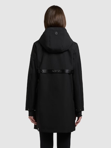 khujo Between-seasons coat 'June' in Black