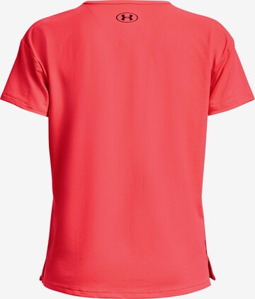 T-shirt fonctionnel 'Rush Energy' UNDER ARMOUR en rouge
