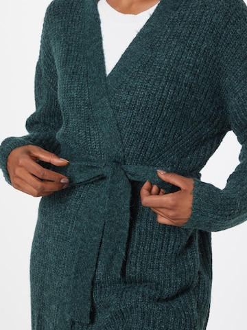 ABOUT YOU Knit Cardigan 'Aleana' in Green