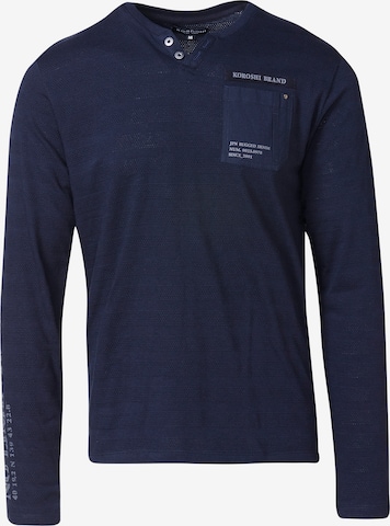 KOROSHI Paita värissä sininen: etupuoli