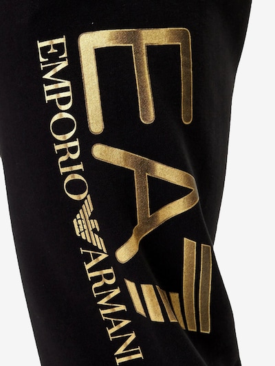 EA7 Emporio Armani Pantalon en jaune / noir, Vue avec produit