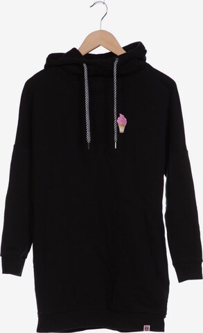 Derbe Sweatshirt & Zip-Up Hoodie in S in Black: front