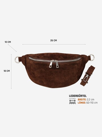 Adel Bags Gürteltasche 'Marina' in Braun