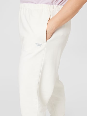 Loosefit Pantalon Reebok en blanc