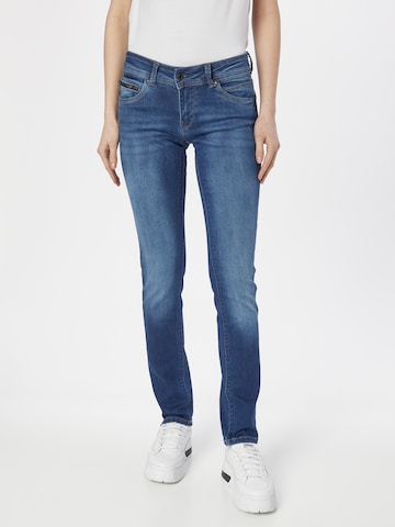 Pepe Jeans Slimfit Τζιν 'New Brooke' σε μπλε: μπροστά