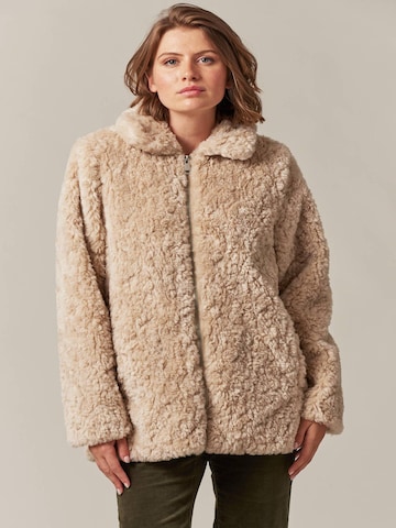 Veste mi-saison 'Uriah' Deeluxe en beige : devant
