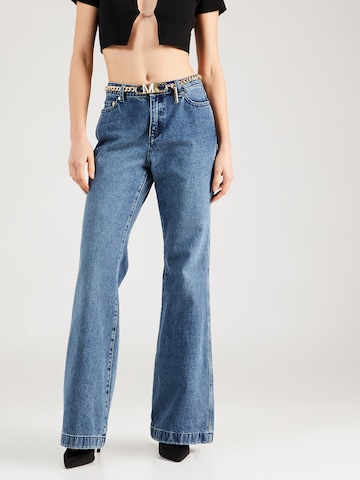 MICHAEL Michael Kors Flared Jeans in Blauw: voorkant