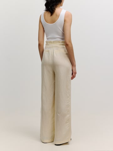 EDITED - Pierna ancha Pantalón 'Marthe' en beige