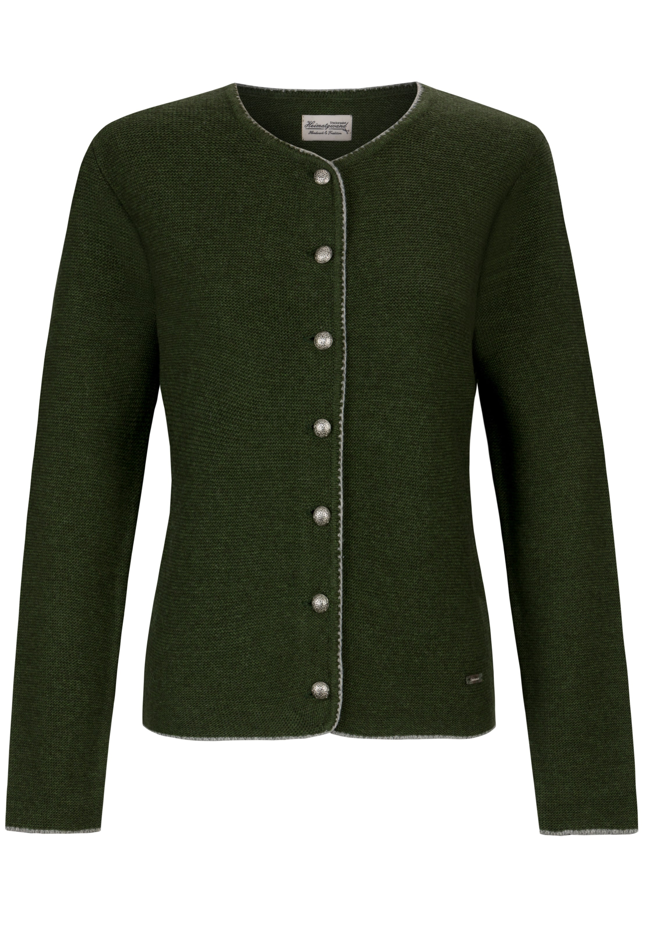 STOCKERPOINT Strickjacke 'Marissa' in Grün: Vorderseite