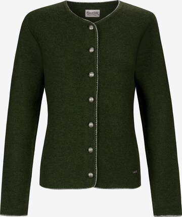 STOCKERPOINT Knit Cardigan 'Marissa' in Green: front