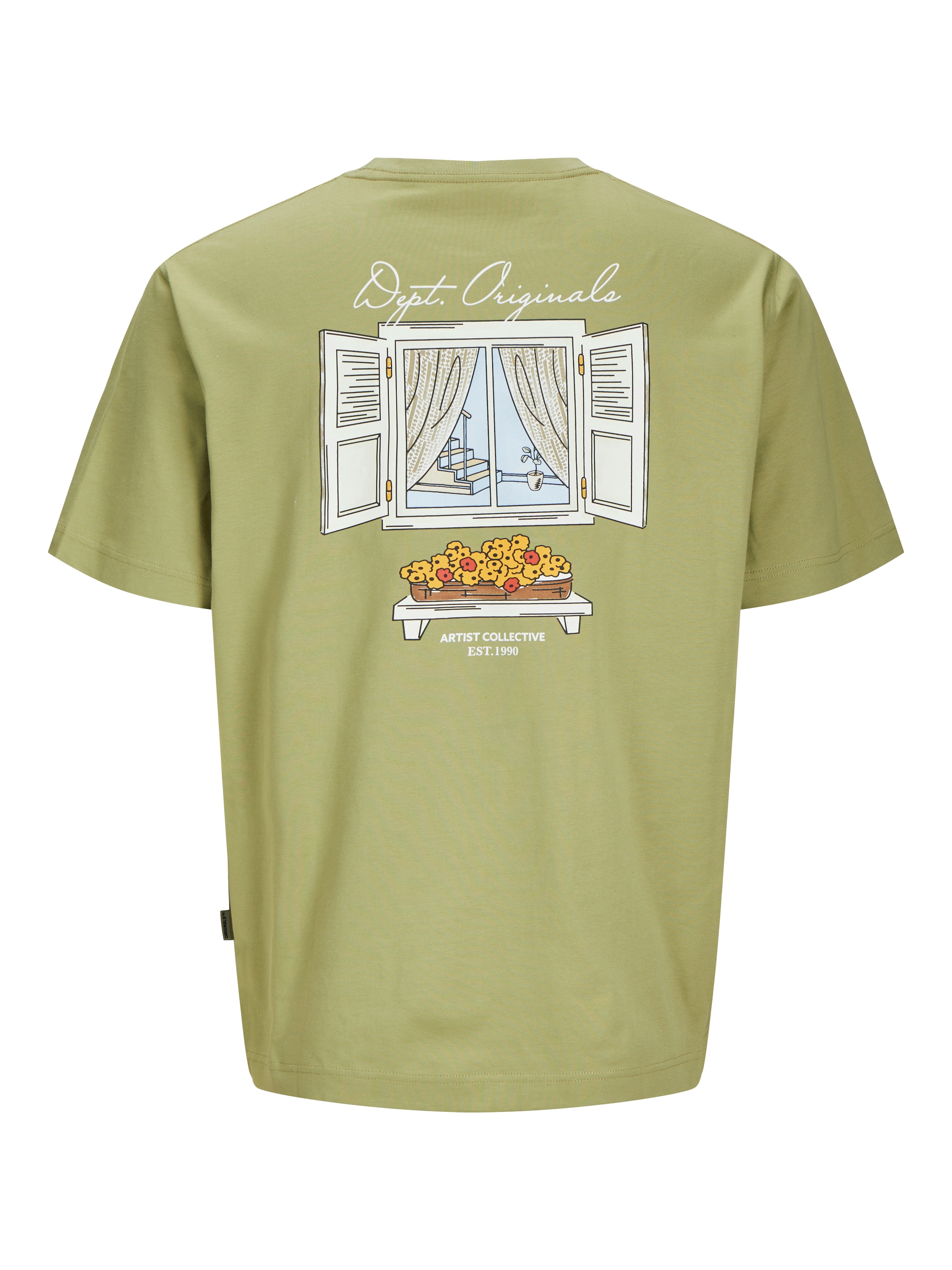 JACK & JONES Shirt 'JORIslington' in Green