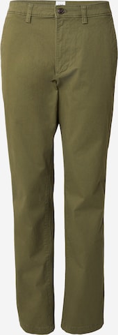 GAP Regular Chino trousers 'ESSENTIAL' in Green: front