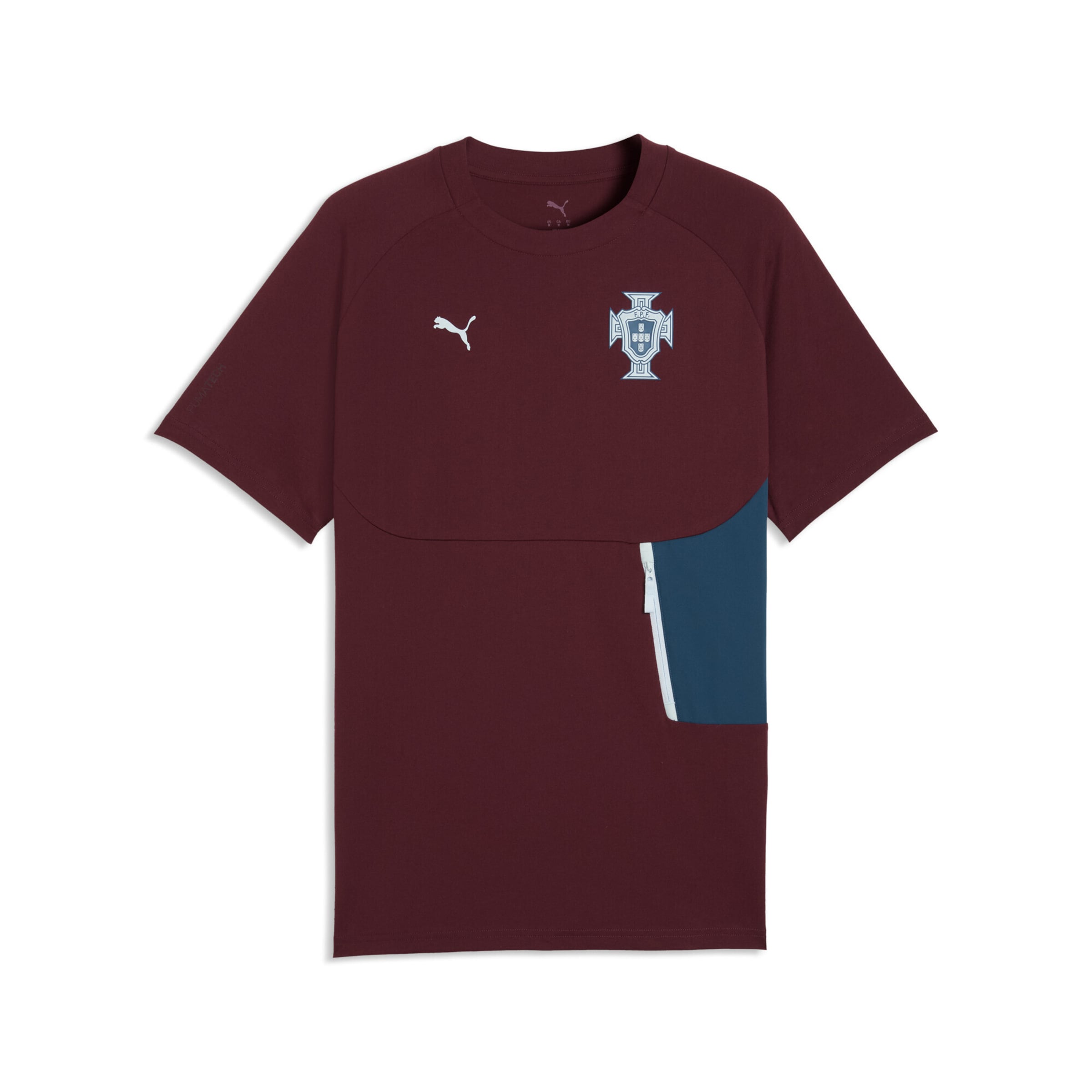 PUMA Functioneel shirt 'Portugal' in Rood: voorkant