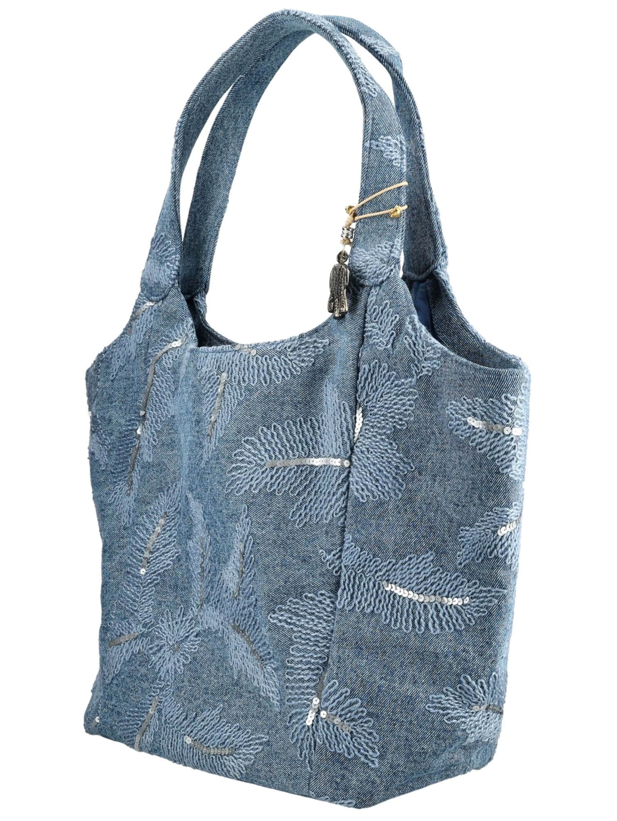 ANOKHI Shopper in Blue
