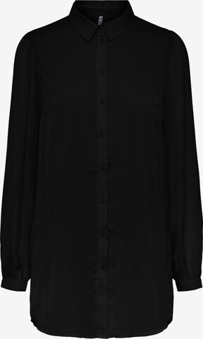 PIECES Blouse 'Blume' in Black: front