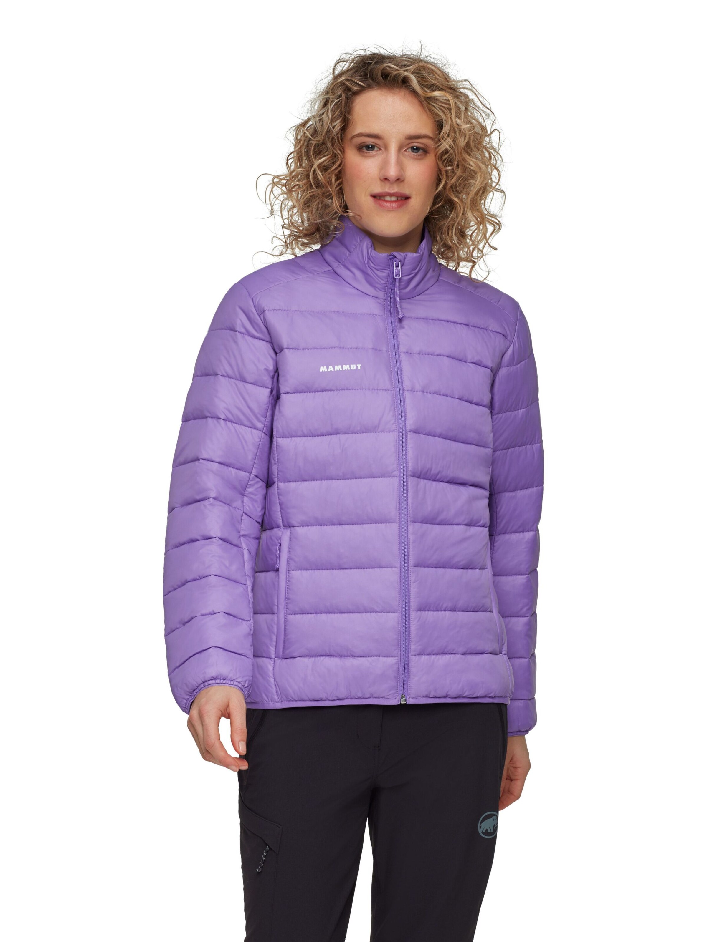 MAMMUT Outdoor Jacket in Purple: front